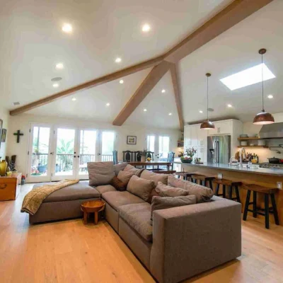Open Living Renovation- Ground Up Builders