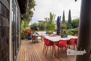 Outdoor Space with Elevated Deck