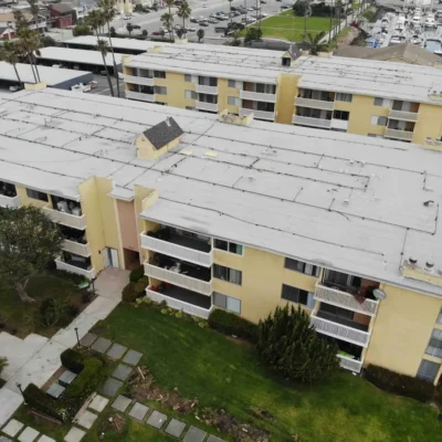 Harbor Blvd Multifamily Project Roof Work- Ground Up Builders