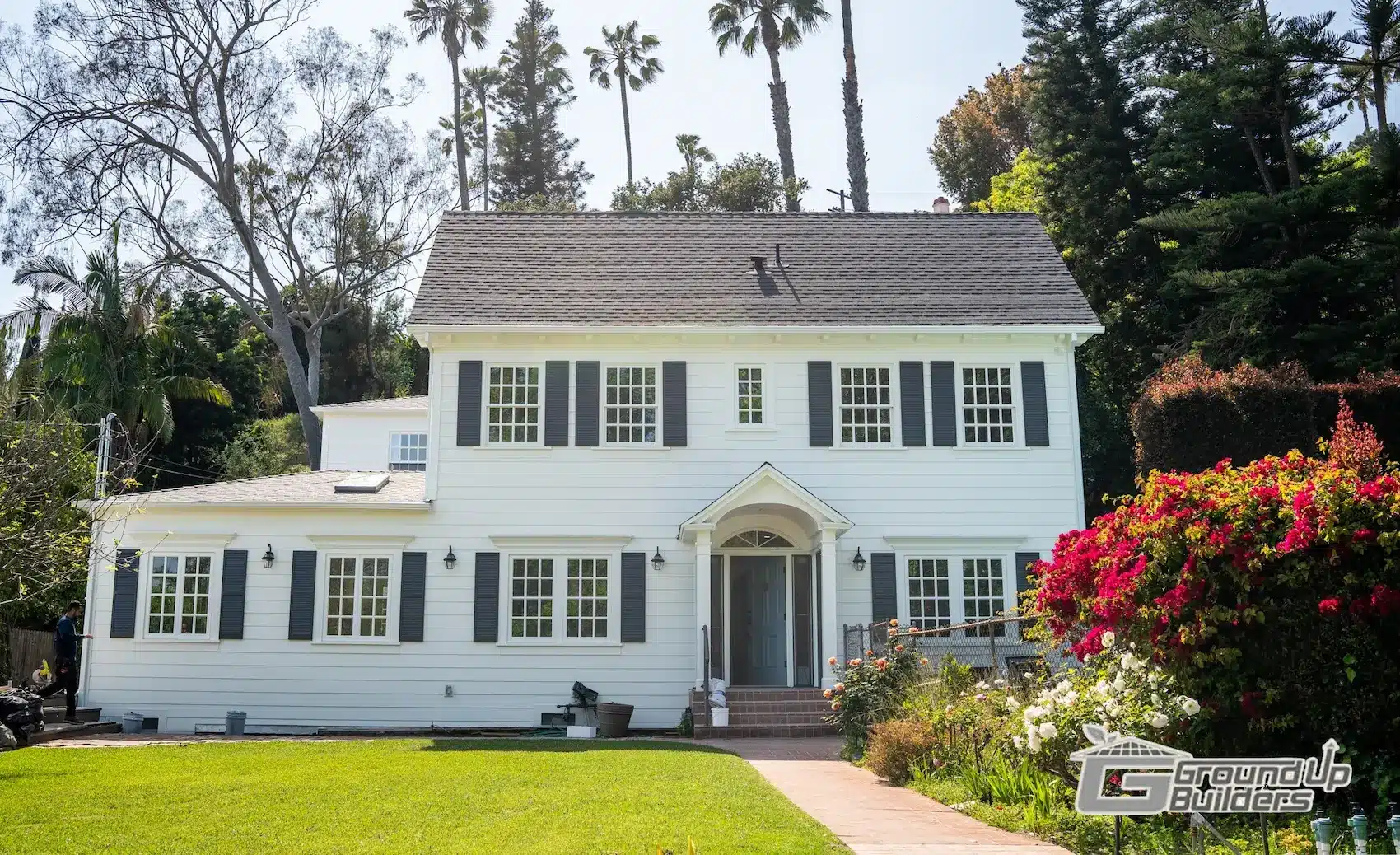 Home Exterior Re-paint- Ground Up Builders