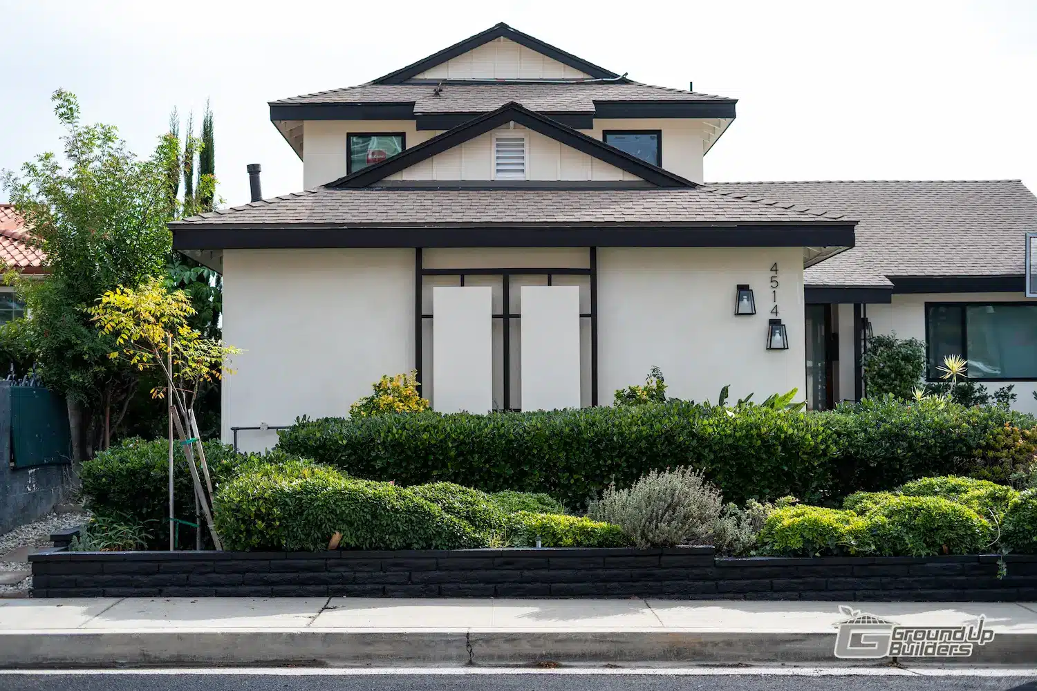Freshly Painted Exterior- Ground Up Builders