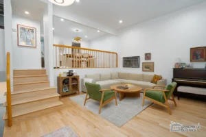 Open-Concept Living Room Remodel- Ground Up Builders