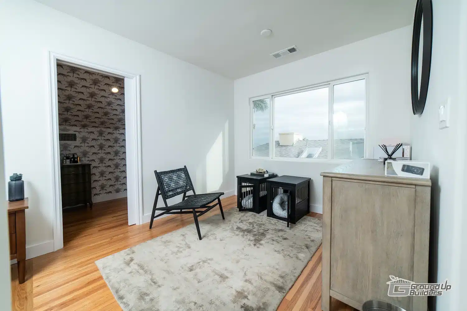 Room Remodel with Natural Light- Ground Up Builders