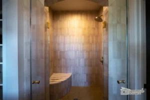 Stunning Walk-In Shower Remodel- Ground Up Builders