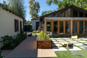 Backyard Garden and Home Extension Renovation | Ground Up Builders