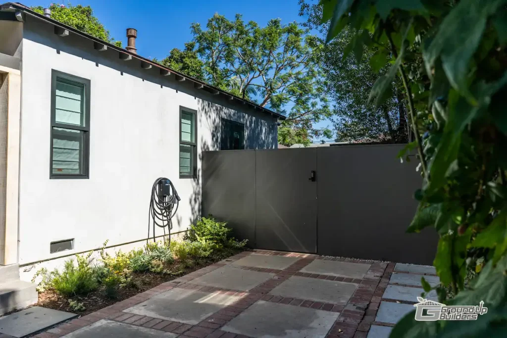 Detached backyard ADU built in Los Angeles by Ground Up Builders