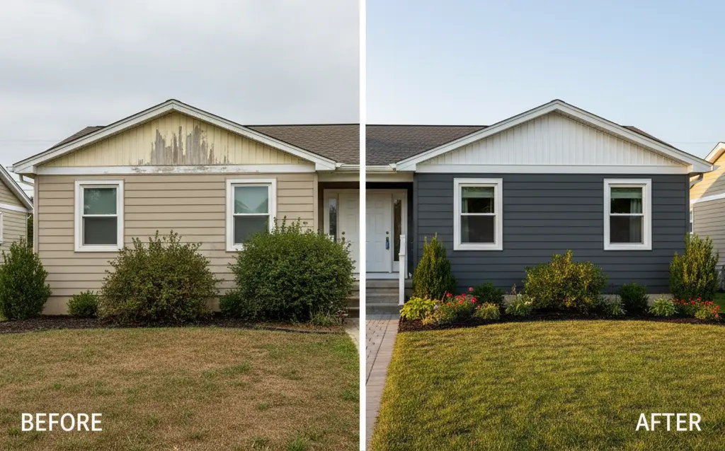 Exterior Painting and Siding Updates