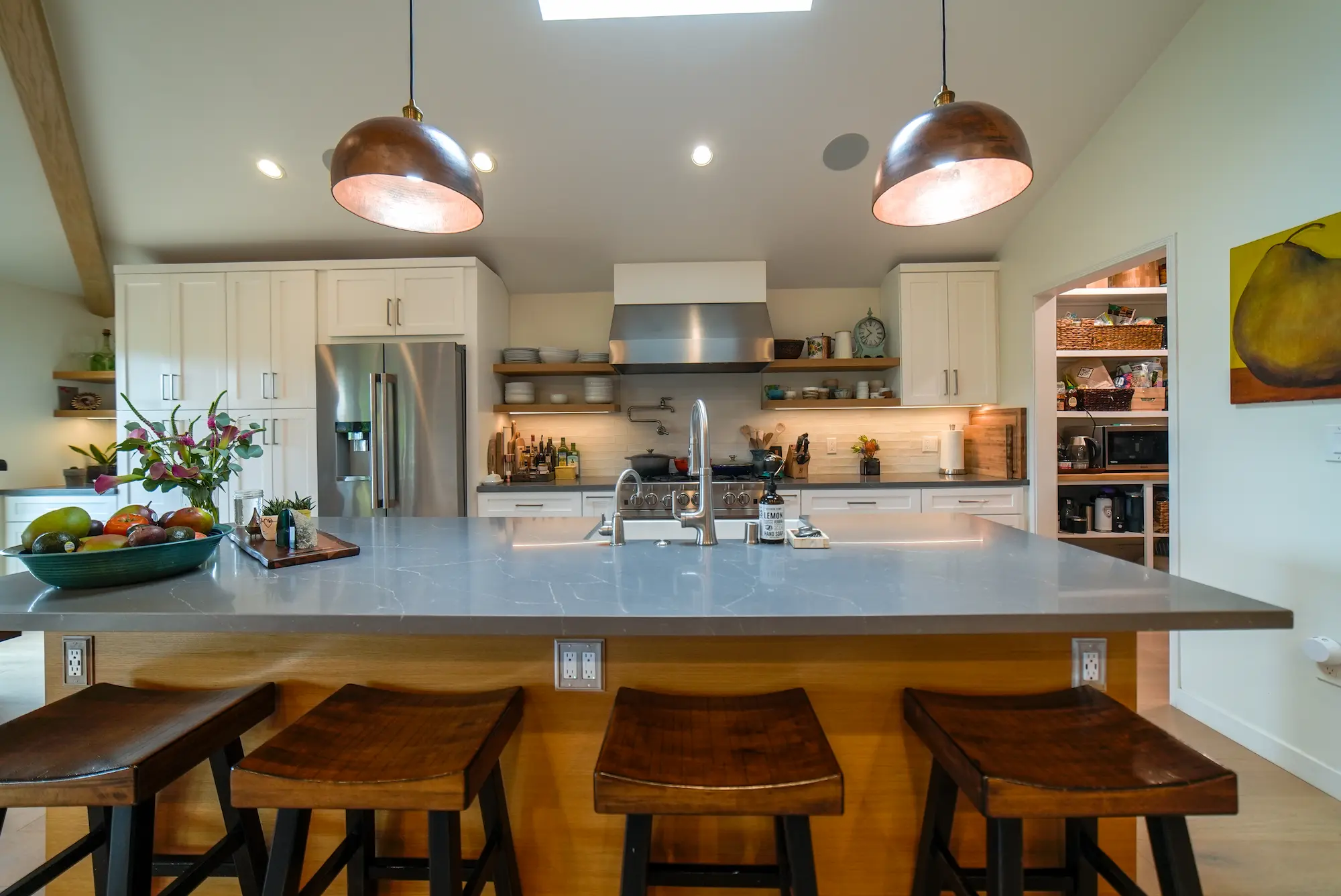 Oversized, Multi-Functional Islands