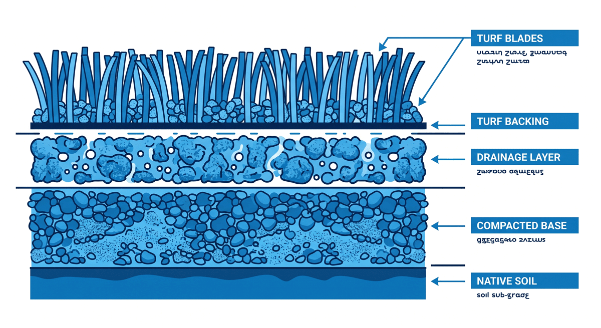 Artificial turf cost, water savings, and rebate options for Los Angeles homeowners — illustration 1