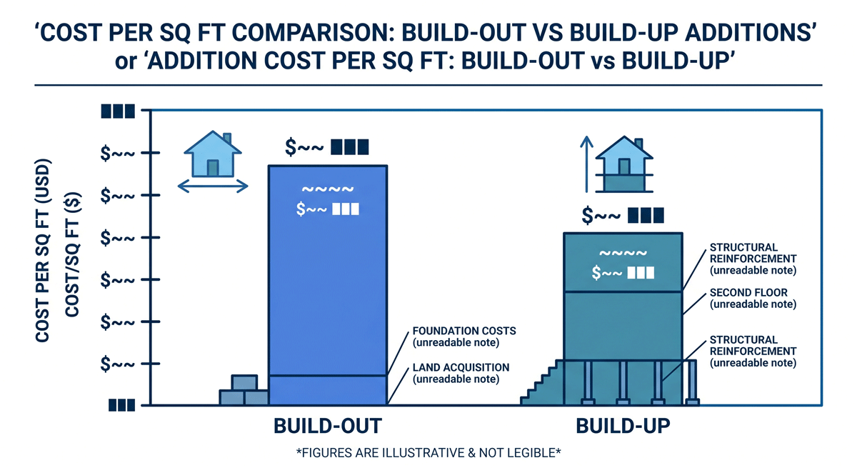 Home addition cost breakdown by project type in Los Angeles — illustration 1