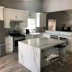 Bright and Spacious Kitchen Remodel by Ground Up Builders