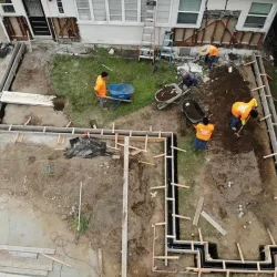 Foundation Construction for Home Addition - Ground Up Builders
