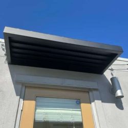 awning over door- Ground Up Builders