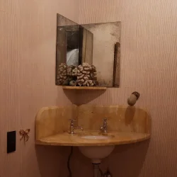 Powder Room Remodel- Ground Up Builders