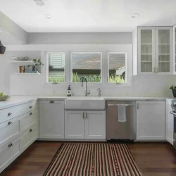 Stylish Open-Concept Kitchen by Ground Up Builders